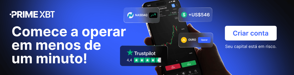 Bônus fixo negociável na PrimeXBT para o Brasil.
